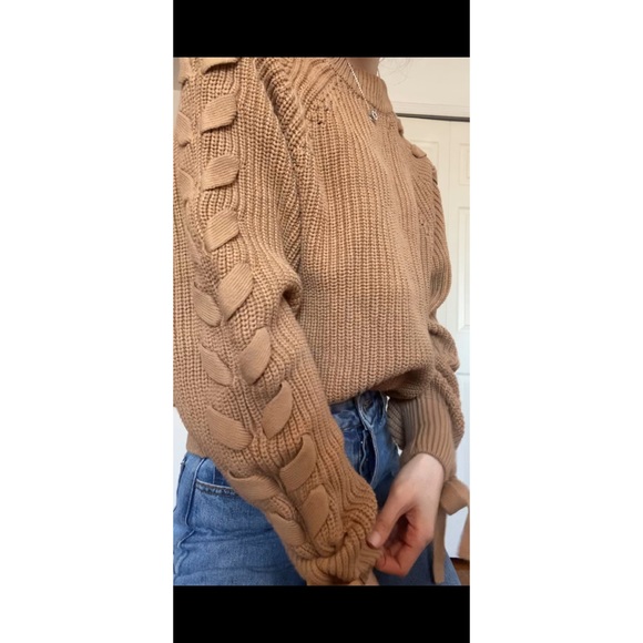 HM chunky sweater in honey - Picture 2 of 5